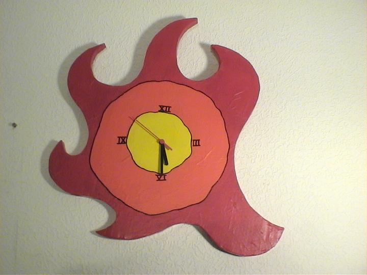 Horloge carton 5